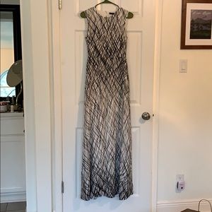 BCBGMaxAzria open back gown